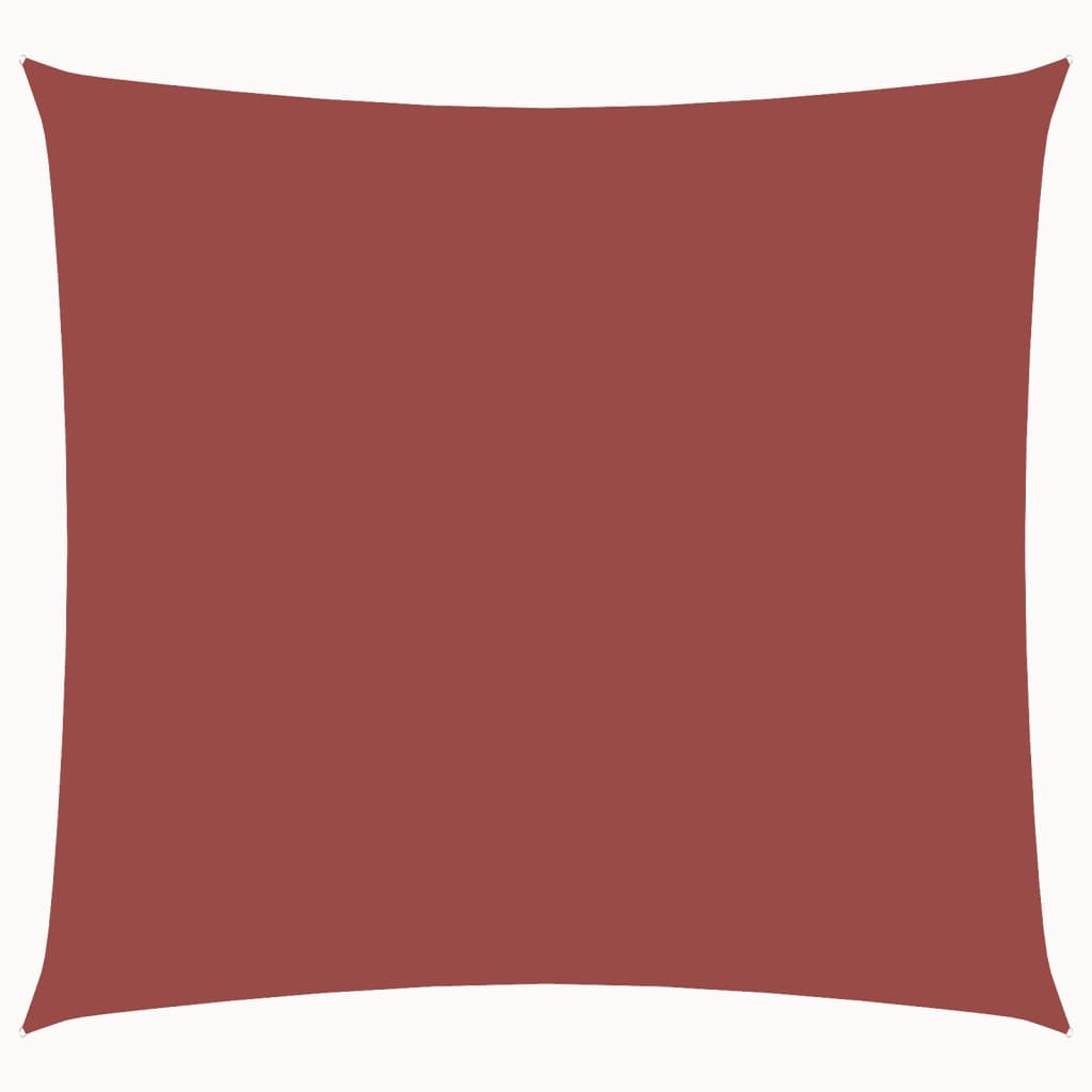 Vidaxl Sunshade Square 6x6 m Oxford Tabric Terracotta -Colored