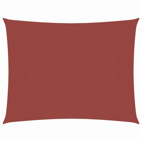 Vidaxl Sunshade Rectangular 2x3,5 M Oxford Tissu Terracotta -Colored