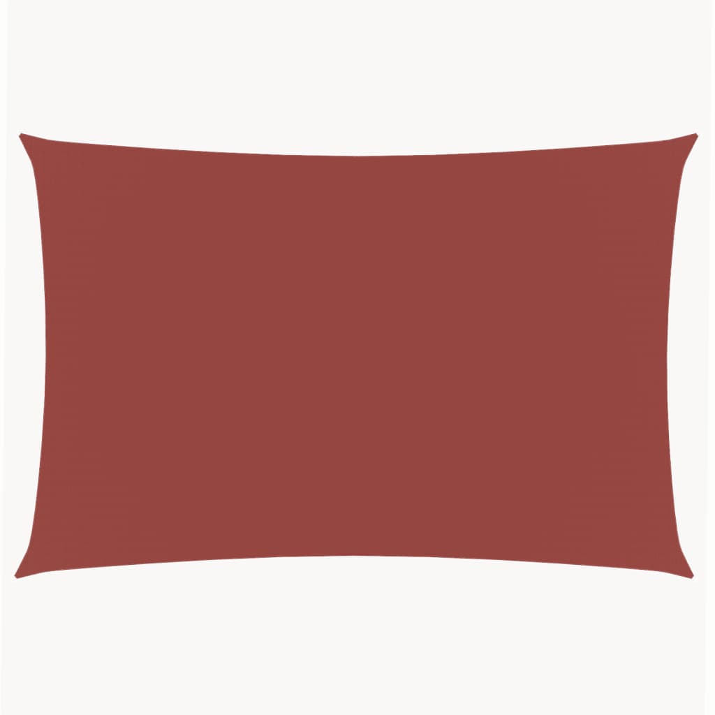 Vidaxl Sunshade Rectangular 2x5 m Oxford Fabric Terracotta