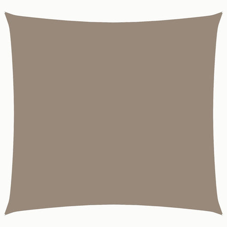 Vidaxl Sunshade Square 3x3 m Oxford tissu taupe