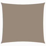 Vidaxl Sunshade Square 6x6 m Oxford tissu taupe