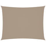 Vidaxl Sunshade rectangulaire 2x3,5 m oxford tissu taupe