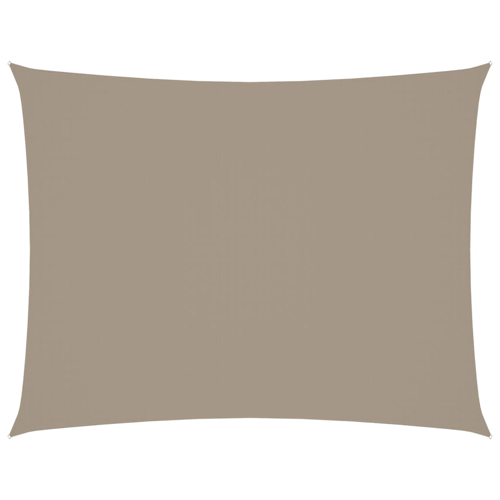 Vidaxl Sunshade rectangulaire 2,5x4 m oxford tissu taupe