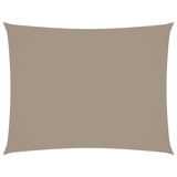 Vidaxl Sunshade rectangulaire 2,5x4 m oxford tissu taupe