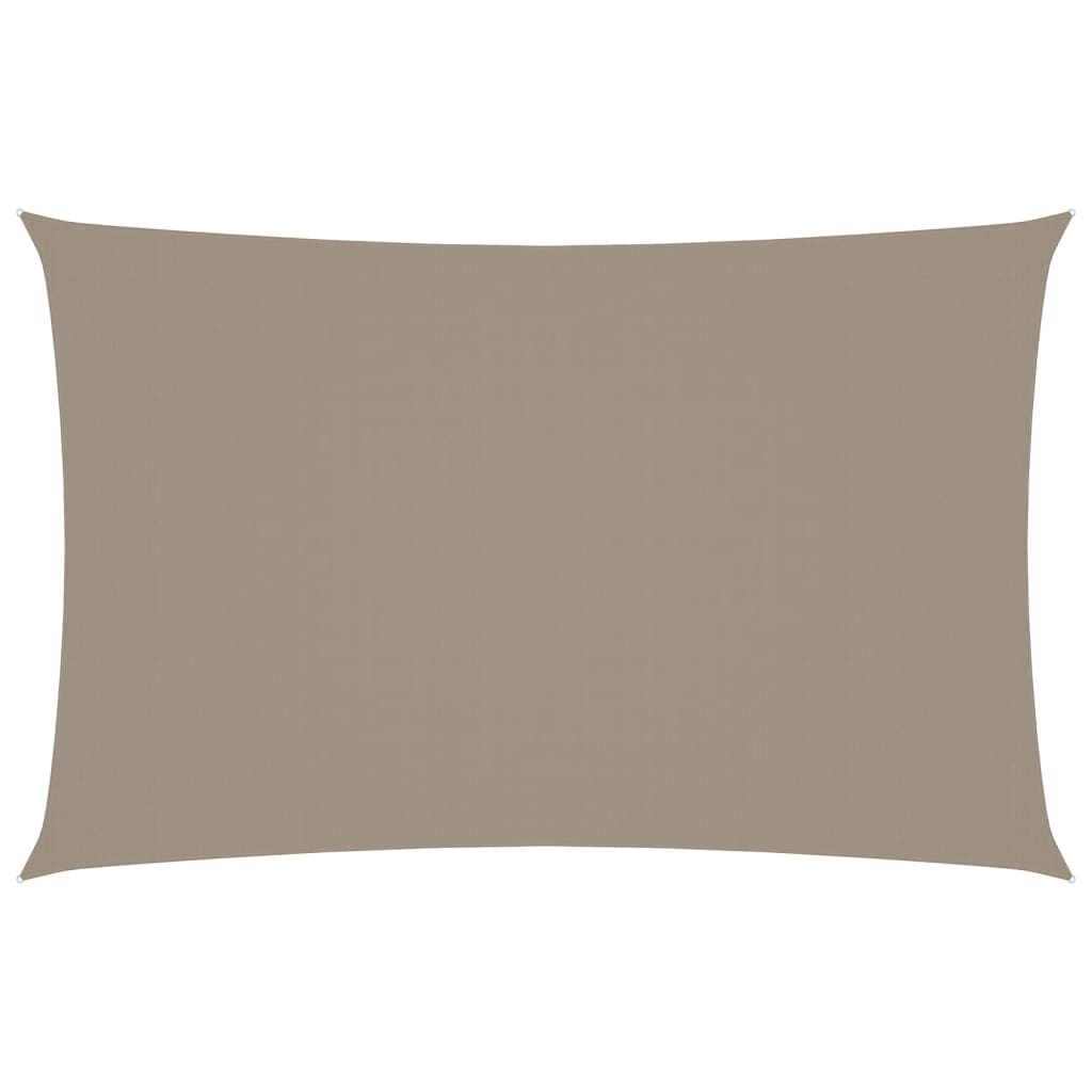 Vidaxl Sunshade rectangulaire 2,5x5 m oxford tissu taupe