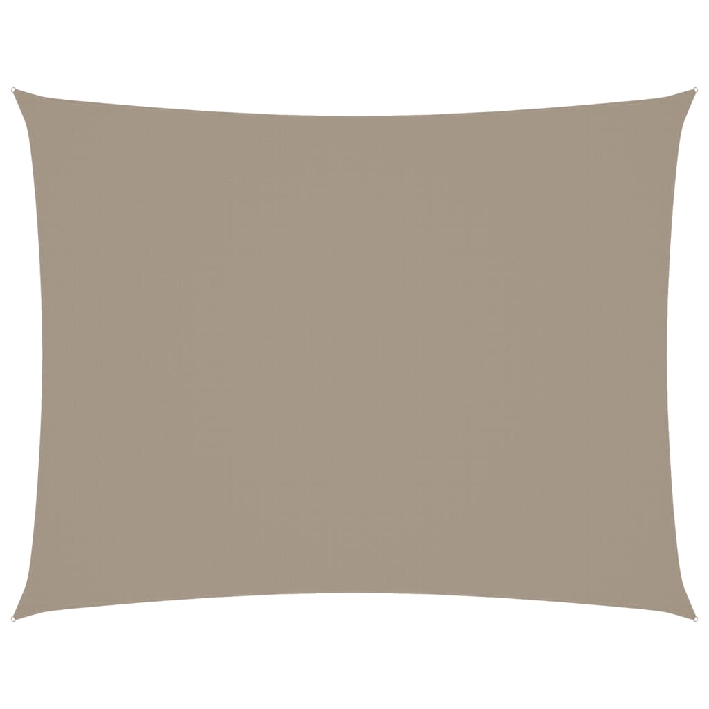 Vidaxl Sunshade rectangulaire 3x4 m oxford tissu taupe