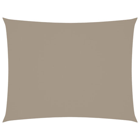 Vidaxl Sunshade rectangulaire 3x4 m oxford tissu taupe