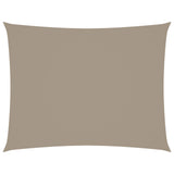 Vidaxl Sunshade Rectangular 3x4 M Oxford Fabric Taupe