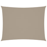 Vidaxl Sunshade rectangulaire 3x4,5 m oxford tissu taupe