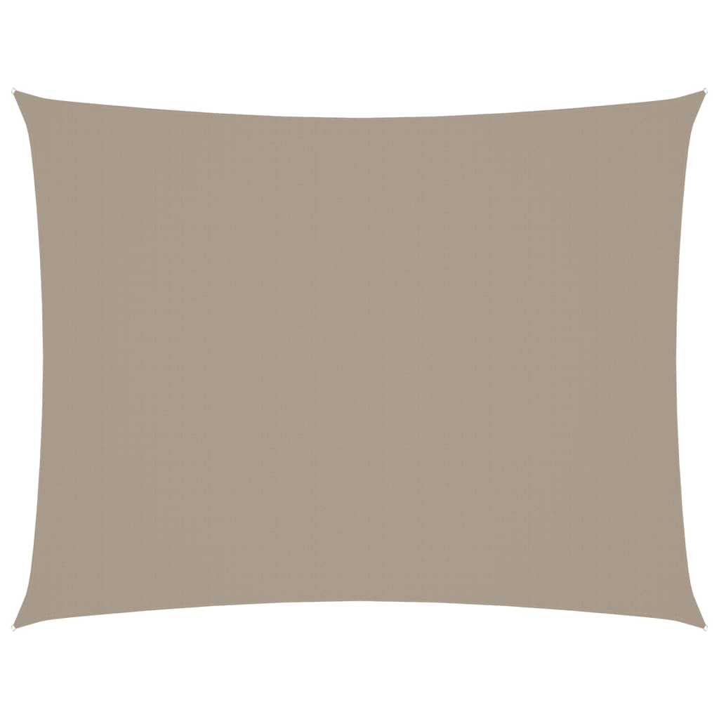 Vidaxl Sunshade rectangulaire 3x4,5 m oxford tissu taupe