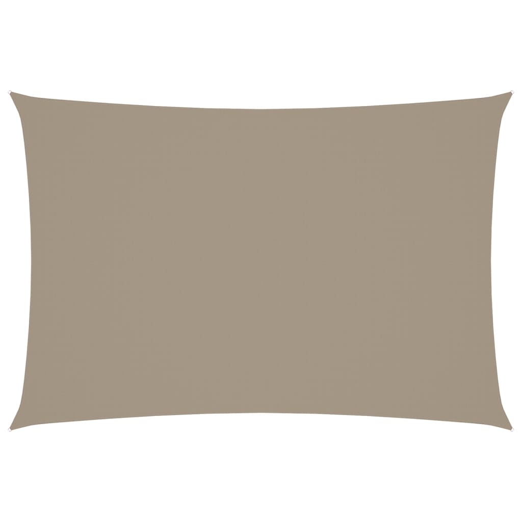 Vidaxl Sunshade rectangulaire 3x5 m oxford tissu taupe