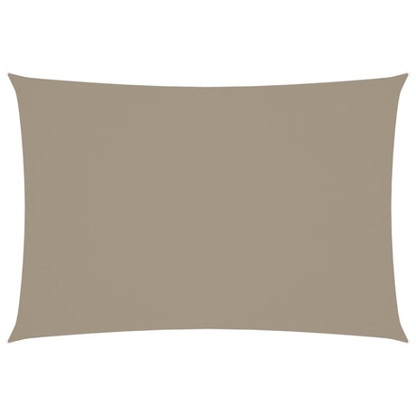 Vidaxl Sunshade rectangulaire 3x5 m oxford tissu taupe