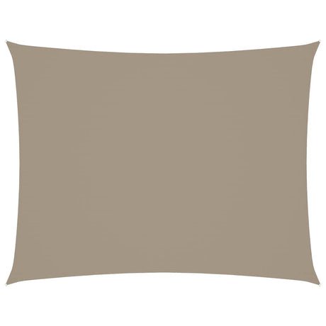 Vidaxl Sunshade rectangulaire 3x6 m oxford tissu taupe