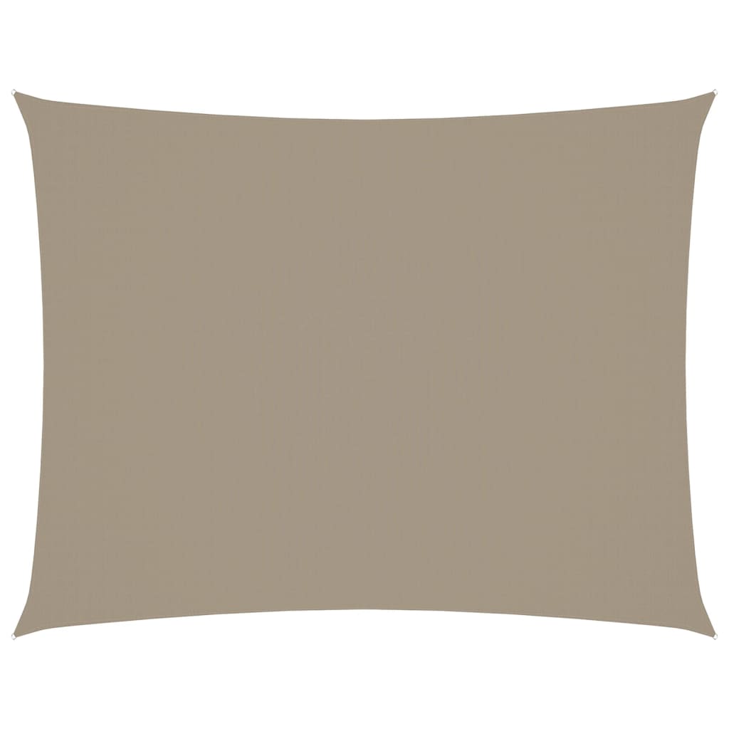 Vidaxl Sunshade rectangulaire 3x6 m oxford tissu taupe