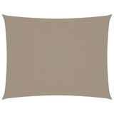 Vidaxl Sunshade Rectangular 3.5x4.5 m Oxford Fabric Taupe