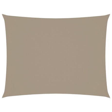 Vidaxl Sunshade rectangulaire 3,5x5 m oxford tissu taupe