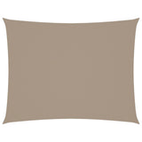 Vidaxl Sunshade Rectangular 4x6 M Oxford Fabric Taupe