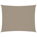 Vidaxl Sunshade rectangulaire 5x6 m oxford tissu taupe