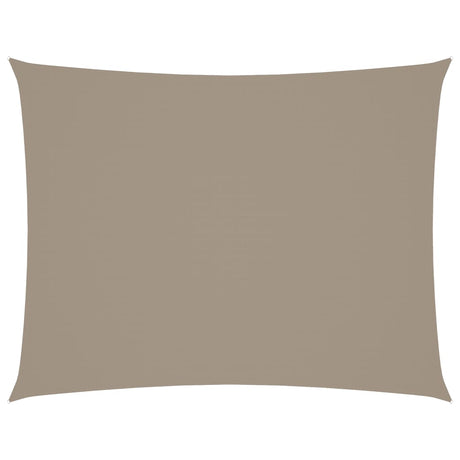 Vidaxl Sunshade rectangulaire 5x6 m oxford tissu taupe
