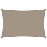 Vidaxl Sunshade rectangulaire 5x8 m oxford tissu taupe