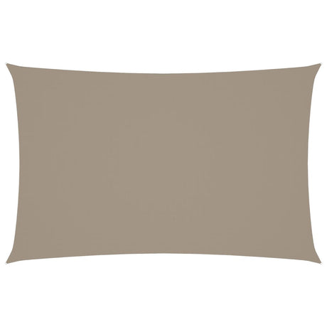 Vidaxl Sunshade rectangulaire 5x8 m oxford tissu taupe