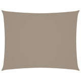 Vidaxl Sunshade rectangulaire 6x7 m oxford tissu taupe