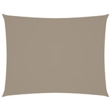 Vidaxl Sunshade Rectangular 6x7 M Oxford Fabric Taupe