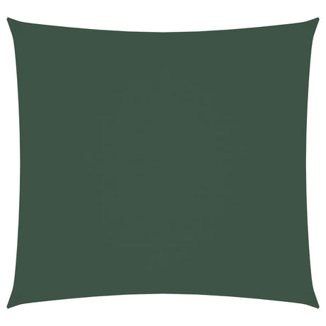 Vidaxl Sunshade Square 3,6x3,6 m Oxford tissu vert foncé