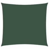 Vidaxl Sunshade Square 6x6 m Oxford Tissu vert foncé
