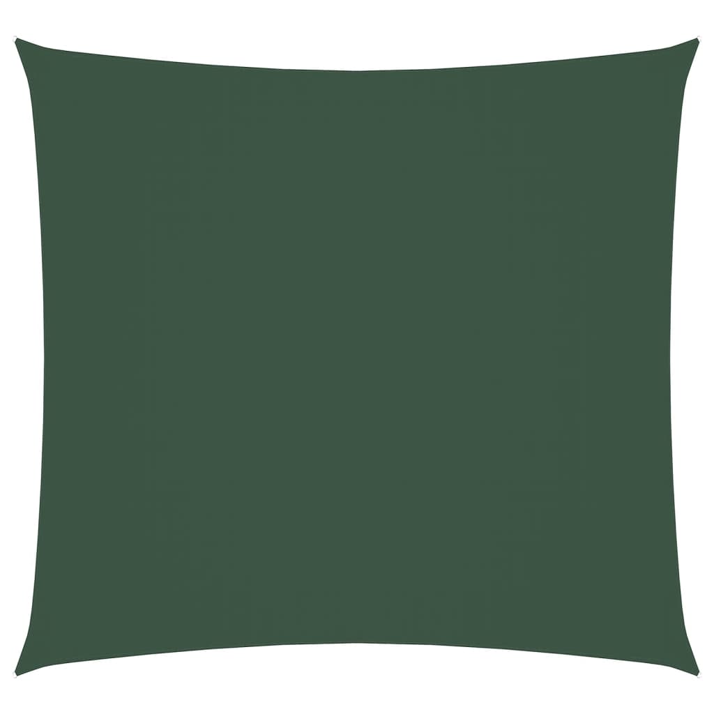 Vidaxl Sunshade Square 6x6 M Oxford Fabric Dark Green