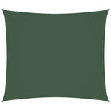 Vidaxl Sunshade prostokątny 2x2,5 m Oxford Fabric Dark Green