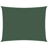 Vidaxl Sunshade Rectangular 2x3.5 m Oxford Fabric Dark Green