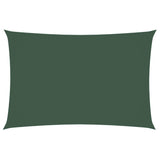 Vidaxl Sunshade rectangulaire 2x4 m Oxford tissu vert foncé