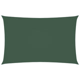Vidaxl Sunshade rectangular 2x4,5 m tissu oxford vert foncé