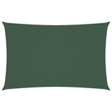 Vidaxl Sunshade rectangulaire 2x5 m Oxford tissu vert foncé