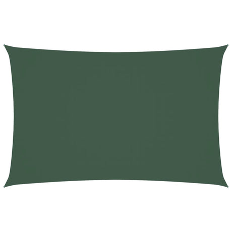 Vidaxl Sunshade rectangulaire 2x5 m Oxford tissu vert foncé