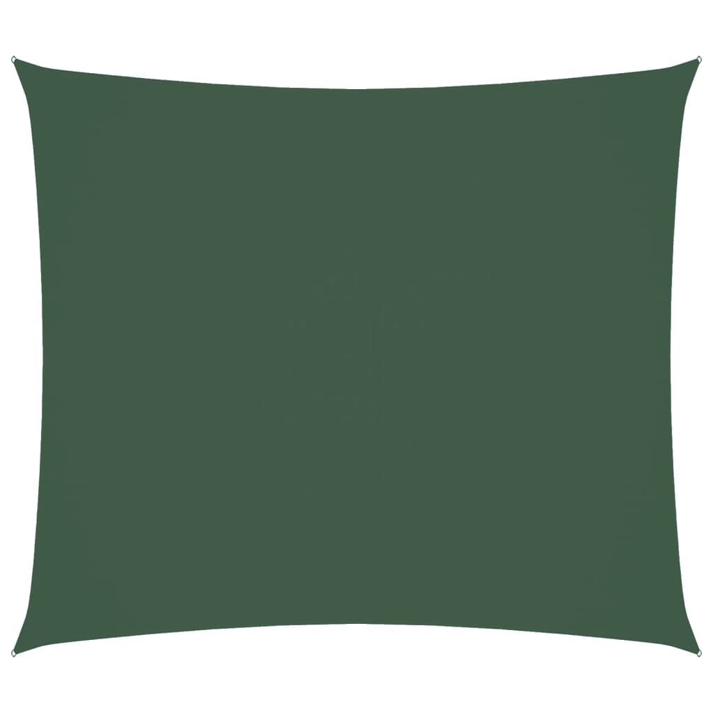 Vidaxl Sunshade Rectangular 2.5x3 m Oxford Fabric Dark Green