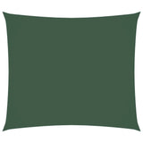 Vidaxl Sunshade Rectangular 2.5x3 M Oxford Fabric Dark green