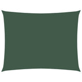 Vidaxl Sunshade rectangulaire 2,5x3,5 m Tissu oxford vert foncé