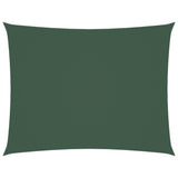 Vidaxl Sunshade rectangulaire 2,5x4 m Oxford tissu vert foncé