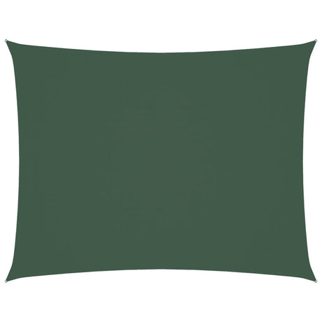Vidaxl Sunshade rectangulaire 2,5x4 m Oxford tissu vert foncé