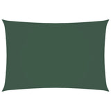 Vidaxl Sunshade rectangulaire 2,5x4,5 m Tissu oxford vert foncé