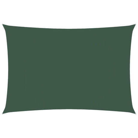 Vidaxl Sunshade rectangulaire 2,5x4,5 m Tissu oxford vert foncé
