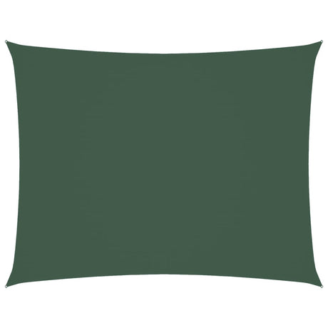 Vidaxl Sunshade rectangulaire 3x4 m Oxford tissu vert foncé