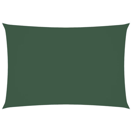 Vidaxl Sunshade rectangulaire 3x5 m Oxford tissu vert foncé