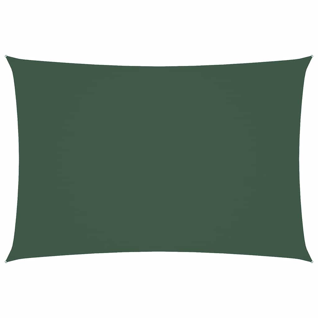 Vidaxl Sunshade rectangulaire 3x5 m Oxford tissu vert foncé