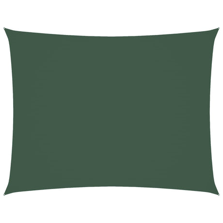Vidaxl Shadow Tissu rectangulaire 3x6 m Oxford tissu vert foncé