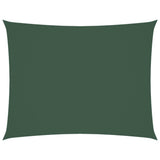 Vidaxl Sunshade rectangulaire 3,5x4,5 m Tissu oxford vert foncé