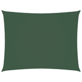 Vidaxl Sunshade Rectangular 3.5x5 M Oxford Fabric Dark Green