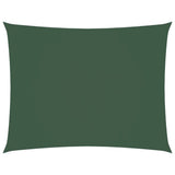 Vidaxl Sunshade rectangulaire 3,5x5 m Oxford tissu vert foncé
